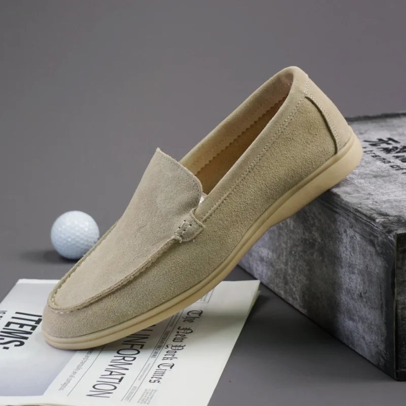 Klassiska Loafers Herrskor till sommar