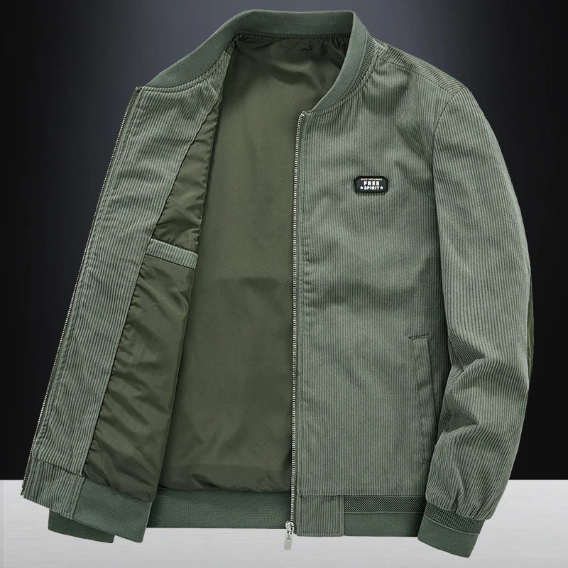 Slim Fit bomberjacka herr