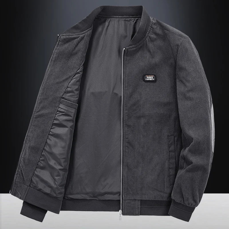 Slim Fit bomberjacka herr