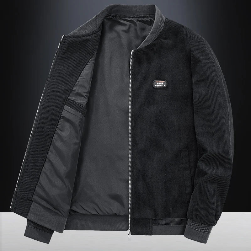 Slim Fit bomberjacka herr