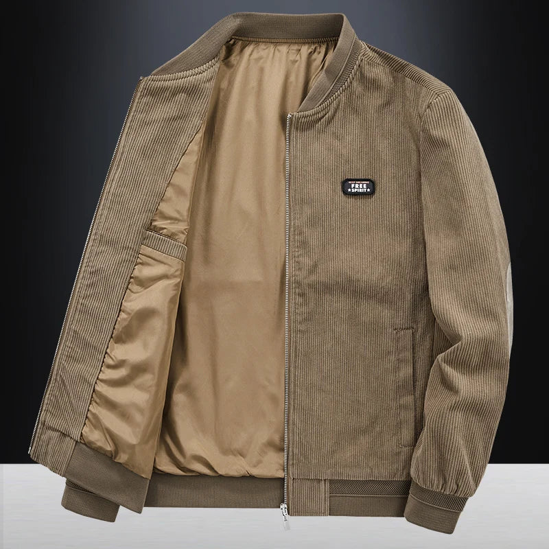 Slim Fit bomberjacka herr