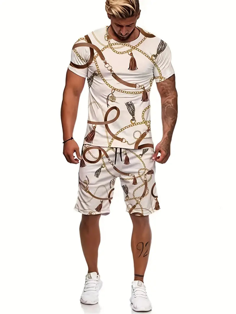 Hemkläder för män Casual Pyjamas Set - Knut