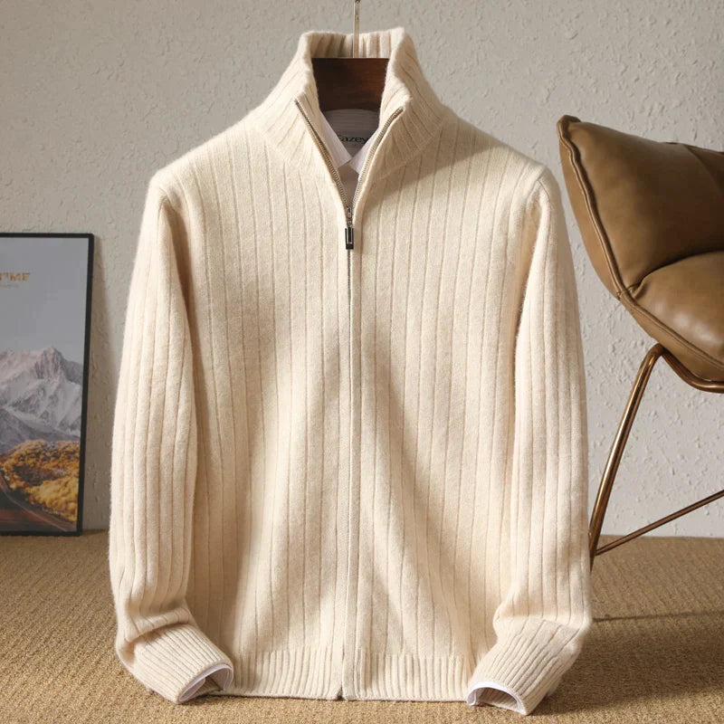 Stilfull cardigan för herrar