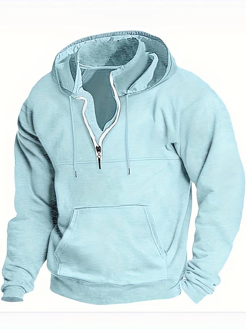 Herrar Hoodie Avslappnad Bomull för Fritid och Aktiviteter