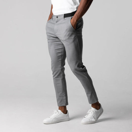 Herrbyxor Chinos Slim Fit Bomullsblandning Modern Design