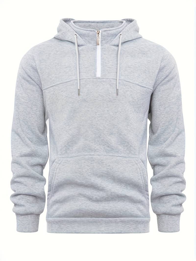 Herrar Hoodie Avslappnad Bomull för Fritid och Aktiviteter