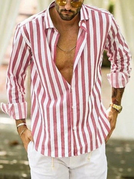Elliott Polo Collar Striped T-Shirt – ett nyckelplagg för smart casual