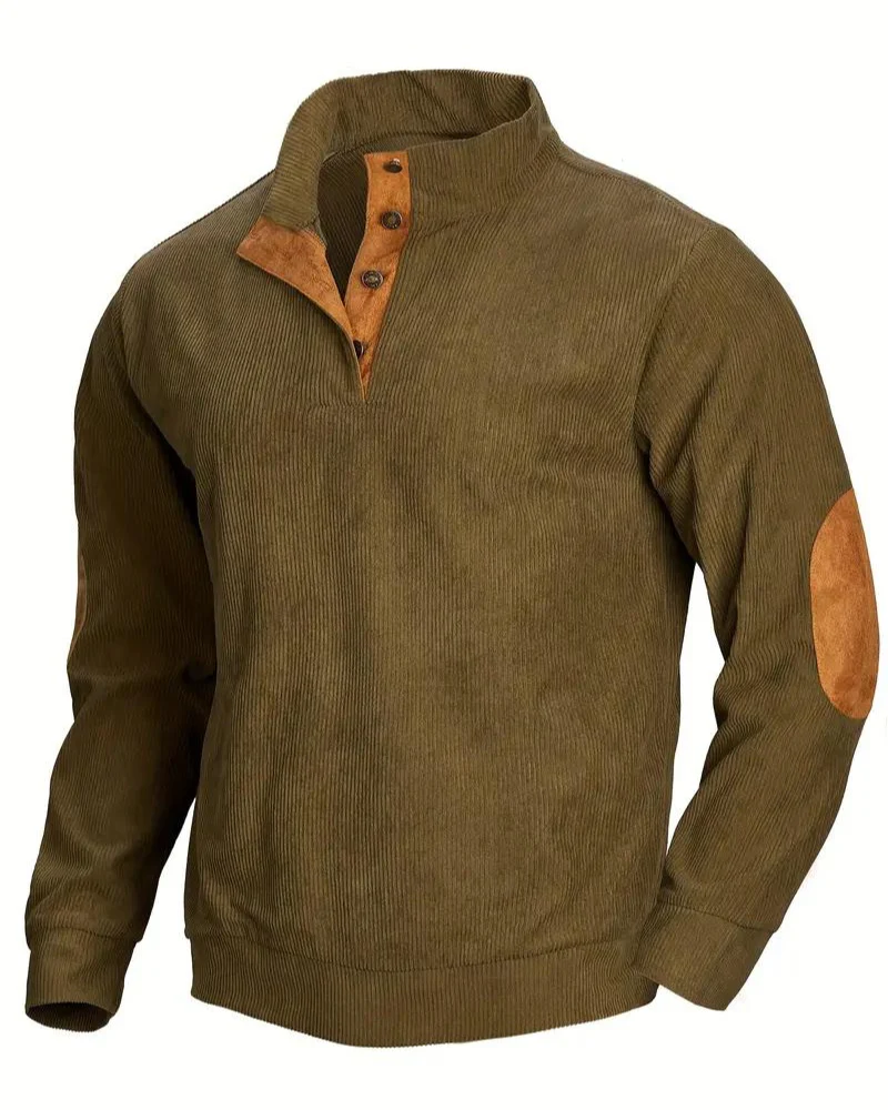 Hugo Herrpullover – Varm Vinterkrage för Män