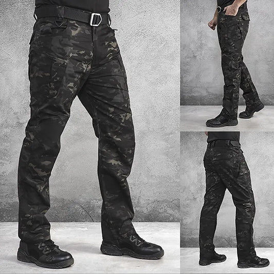 Herr Taktiska Lastbyxor Funktionell Polyester