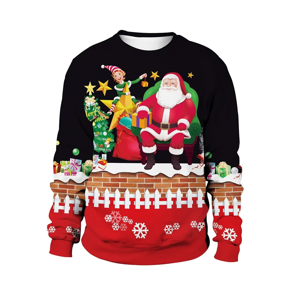 Jultryck Tröja Pullover
