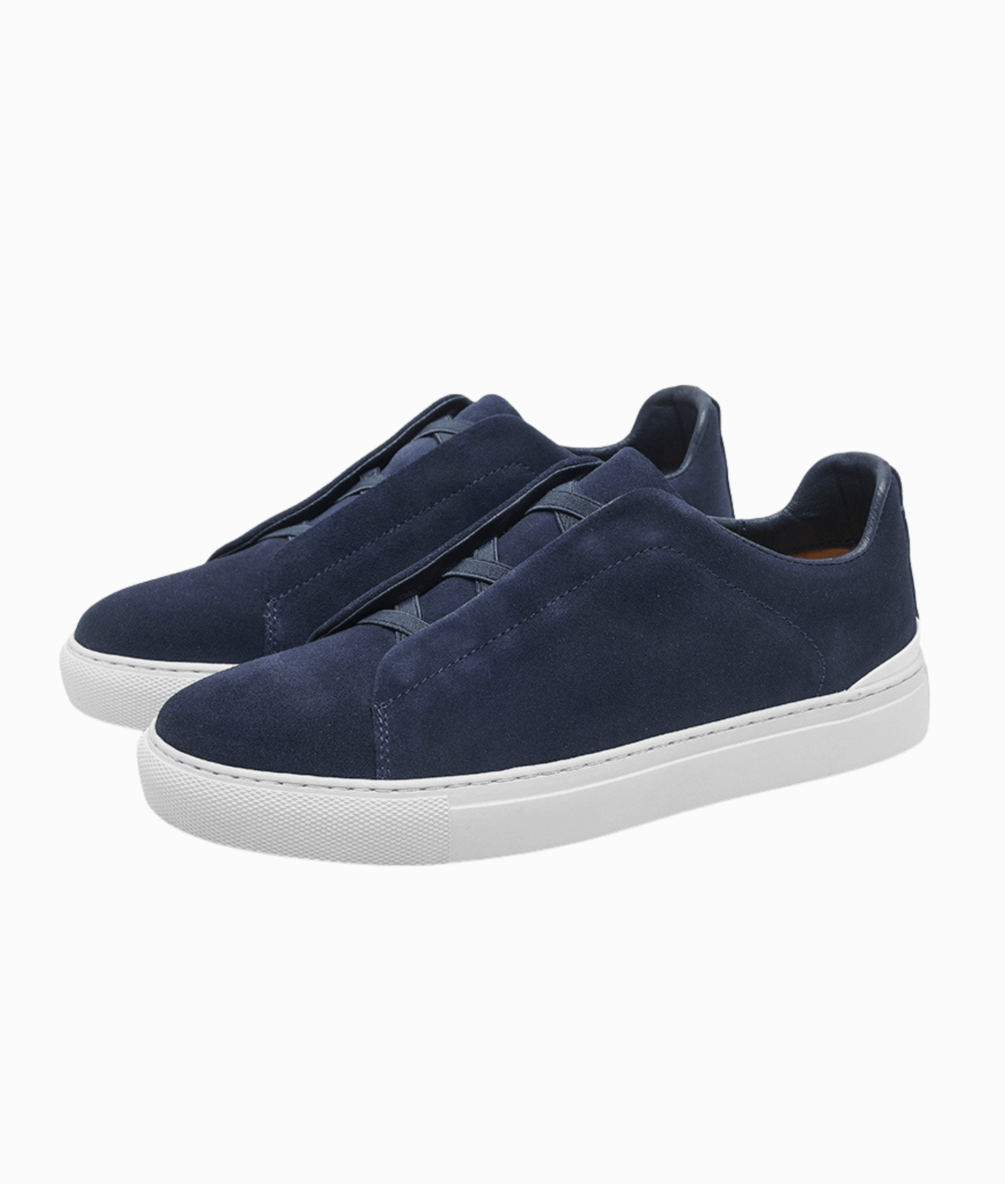 LACELESS SNEAKERS - Navy