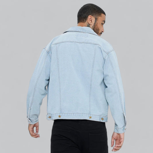 Mike | Bekväm jeansjacka för män