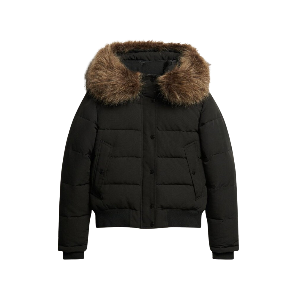 Faux Fur Puffer Jacket