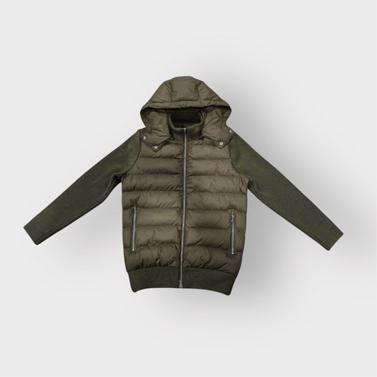 Military Green Cardigan