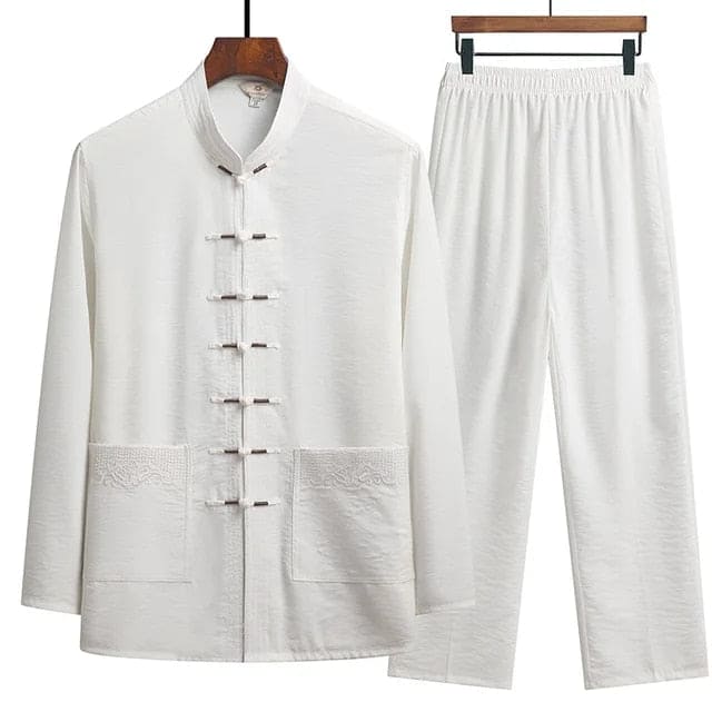 Fusion Oriental Linen Långärmad Set - Rutger