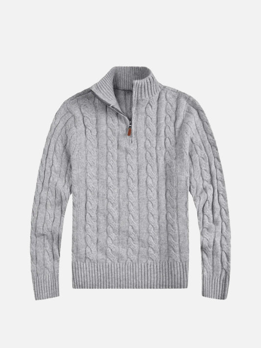 GIANO - STRIKKET HALFZIP GENSER