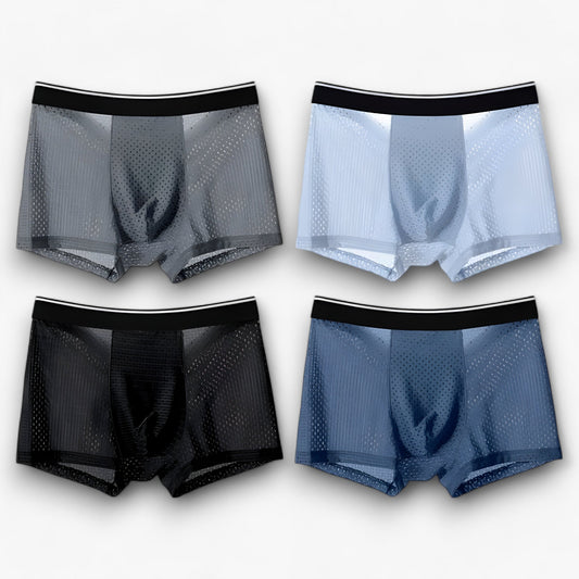 Issilkeshorts för män (paket med 4) - Jens