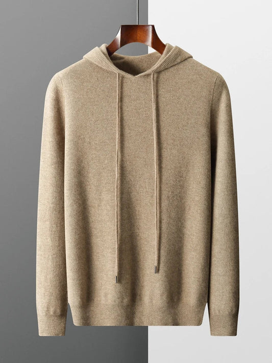 Herrarnas hoodie i ull
