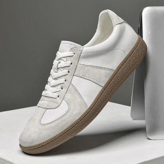 Herrskor Mocka Sneakers med Robust Yttersula för Hållbarhet