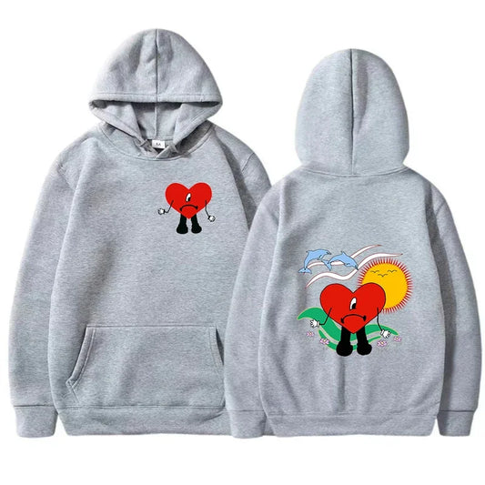 Rolig hoodie för damer och herrar