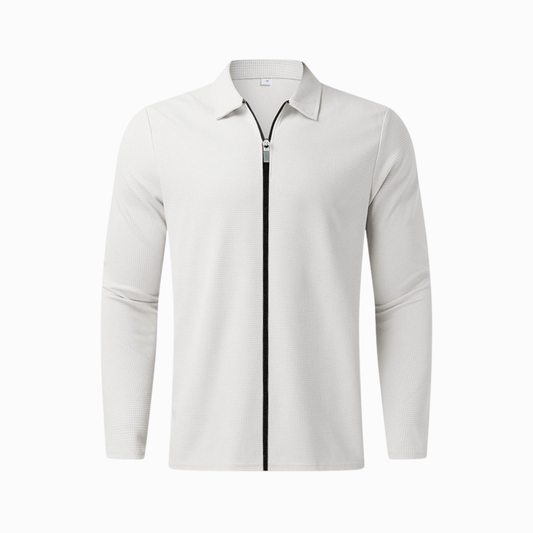 ZIP POLO - White