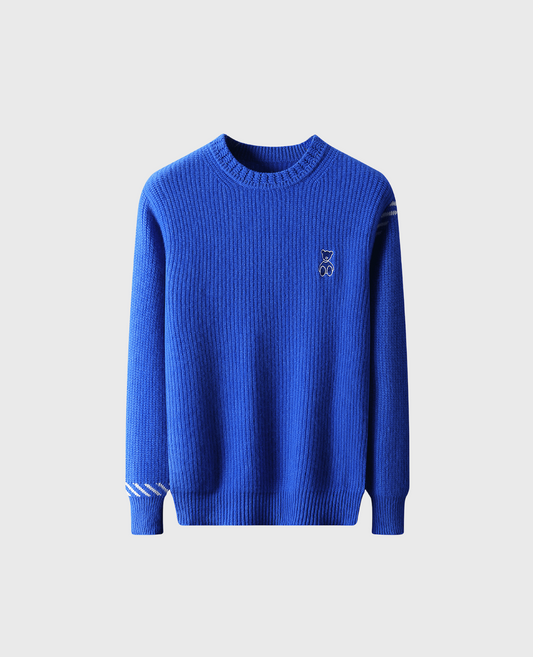 RIBBED-KNIT TRÖJA