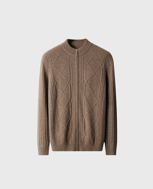 FULL ZIP BRUN