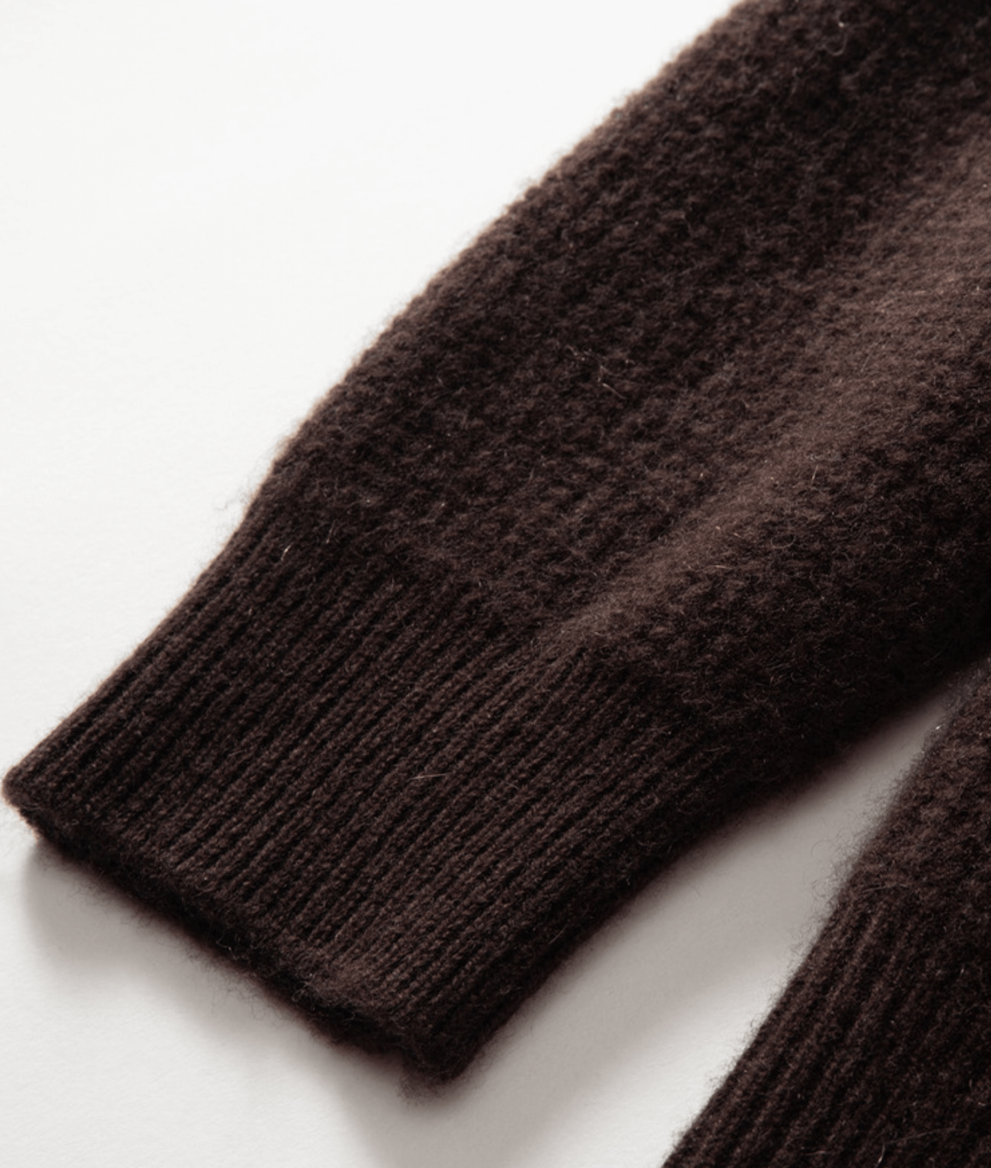 CASHMERE SWEATER - Brown