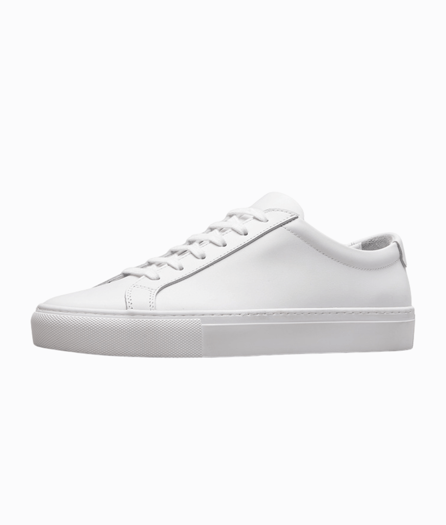 LEATHER SNEAKERS - White