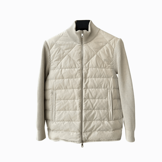 CARDIGAN HOODED JACKET - White