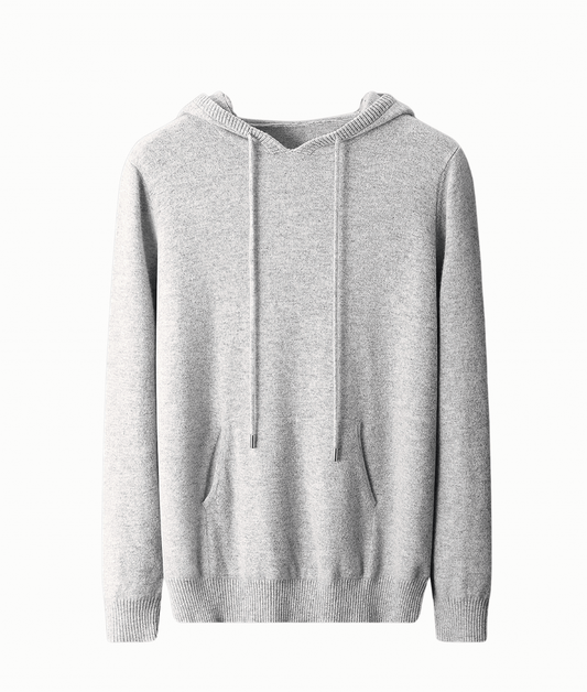 MERINO HOODIE - Grey