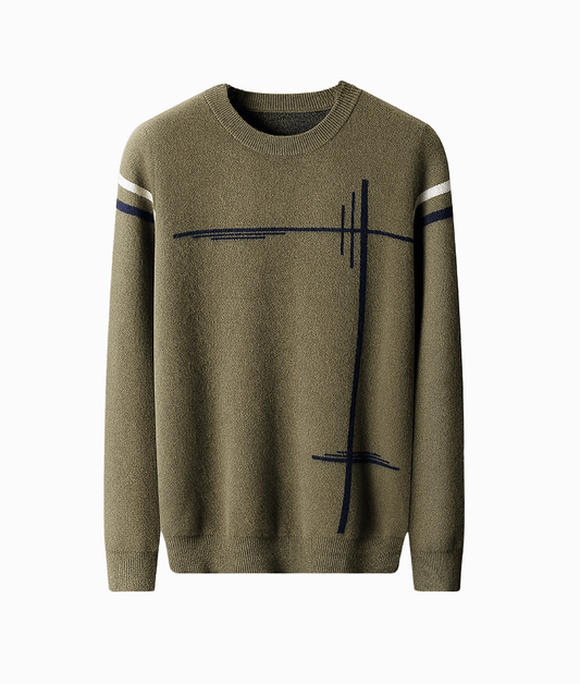 CREWNECK SWEATER - Pattern
