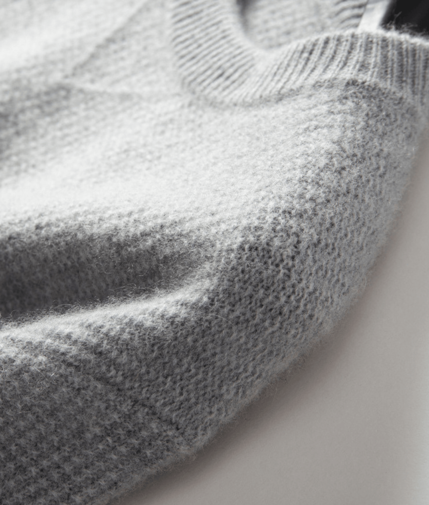 CASHMERE SWEATER - Grey