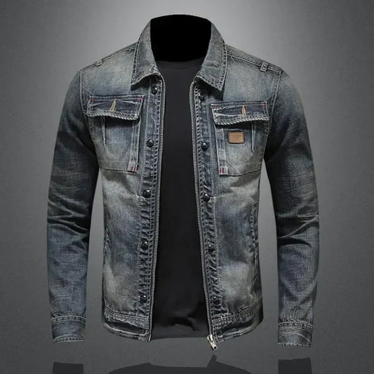 Herrjeansjacka