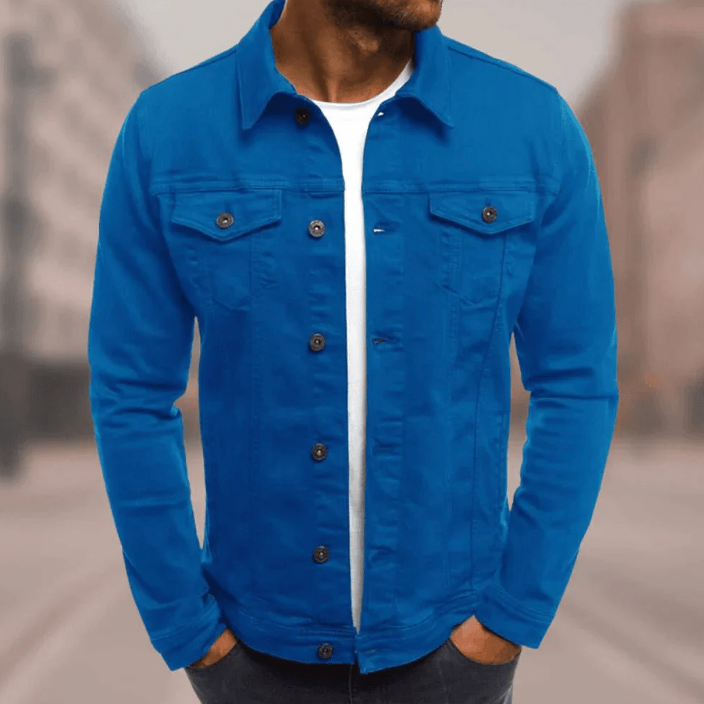 Saif | Trendig denimjacka för män