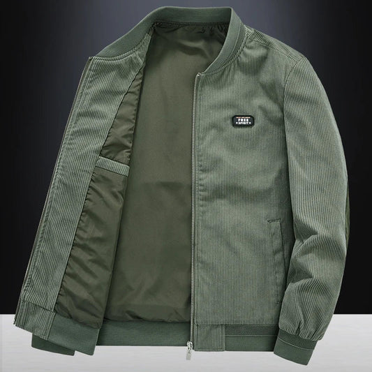 Slim Fit bomberjacka herr