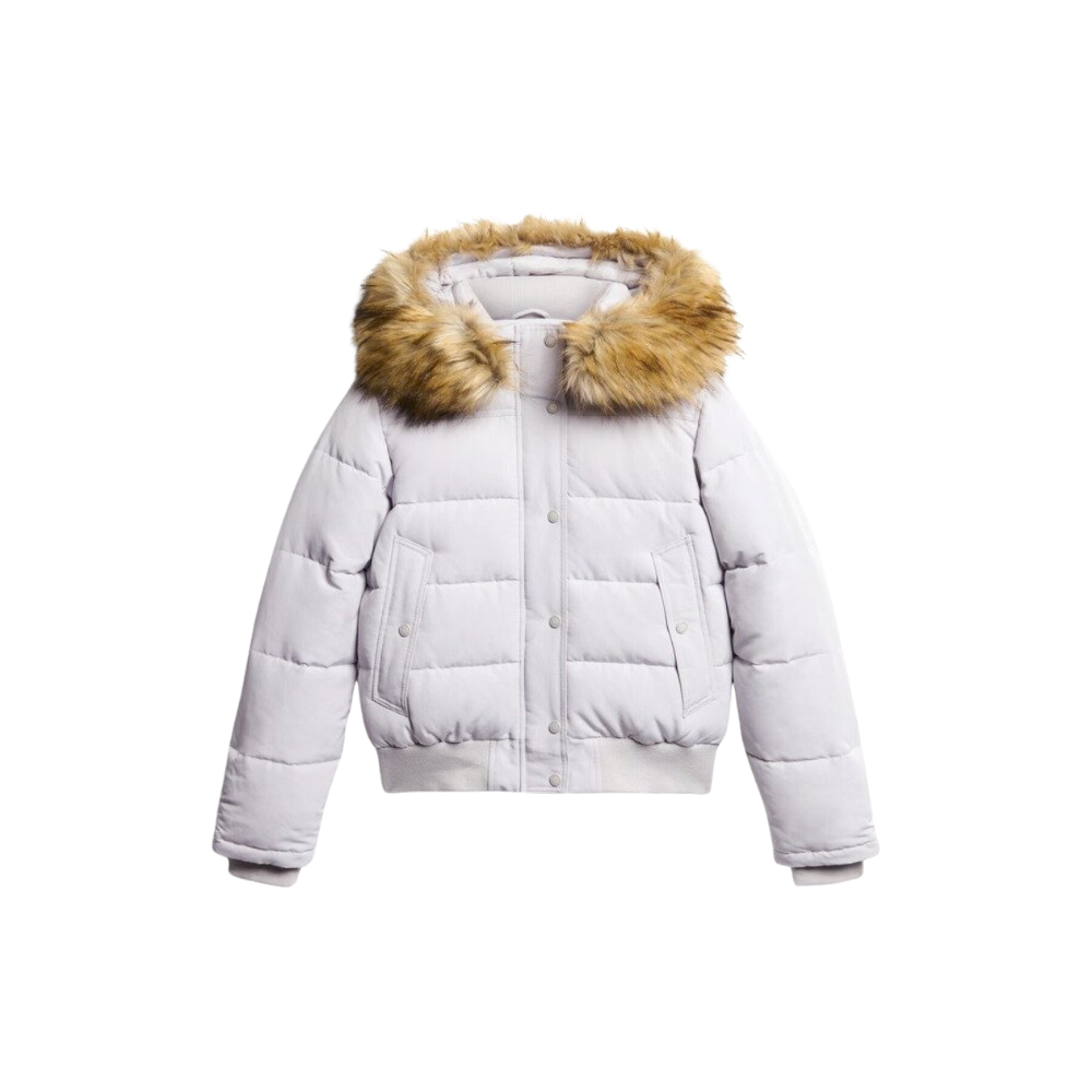 Faux Fur Puffer Jacket