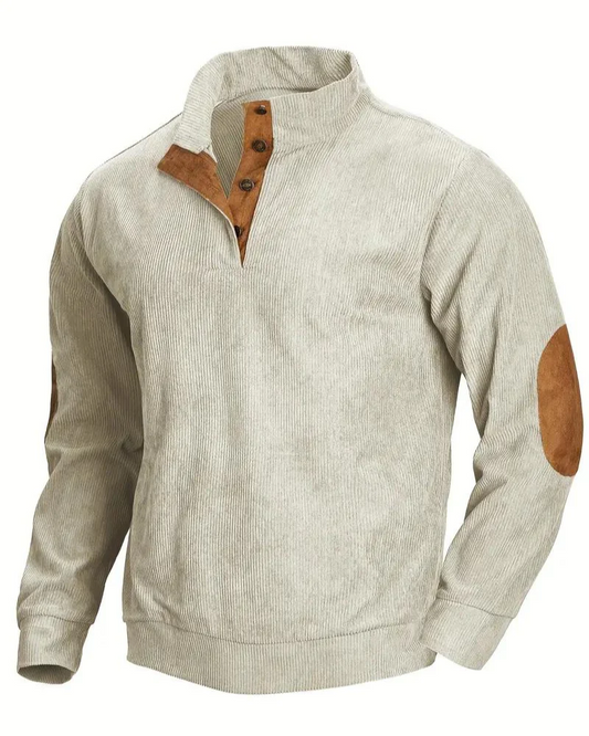 Hugo Herrpullover – Varm Vinterkrage för Män